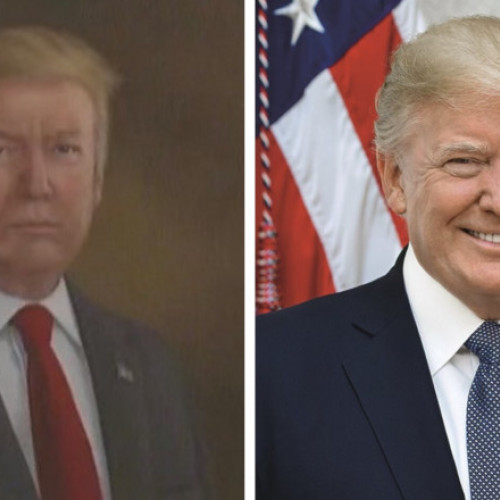 Donald Trump cere îndepărtarea unui portret distorsionat din Colorado