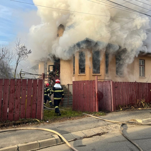Incendiu la o moară de cereale în localitatea Sagu