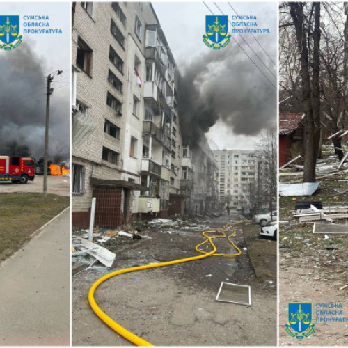 Atac cu rachete la Sumi: 65 de răniți, printre care 14 copii