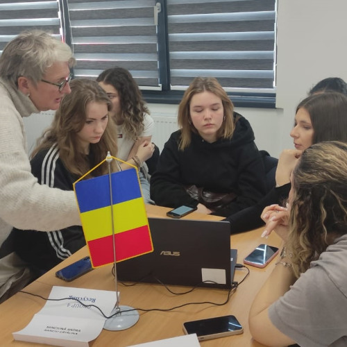 Elevii din Medgidia promovează justiția climatică prin proiecte internaționale