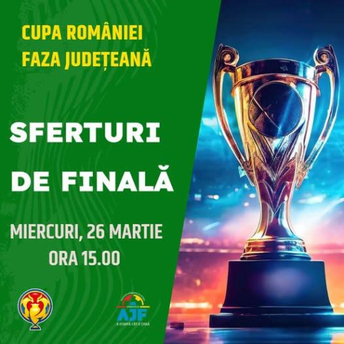 Cupa României - faza județeană revine în prim-plan