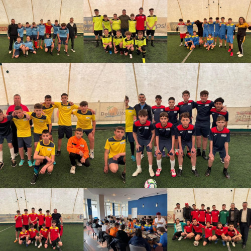 Competiția de minifotbal pentru copii a debutat la Gorj