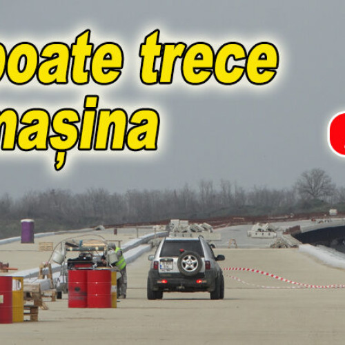 Traficul pe marele pod de la Buzău va fi permis în curând