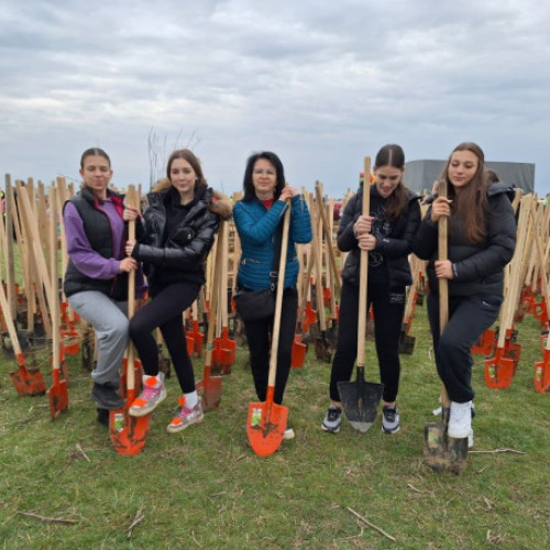 Colegiul Național "Onisifor Ghibu" din Oradea susține campania "Plantăm speranța"