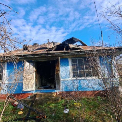 Un incendiu tragic în Babiceni: un bărbat a murit