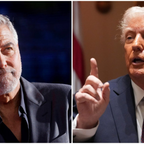 Donald Trump îl critică pe George Clooney