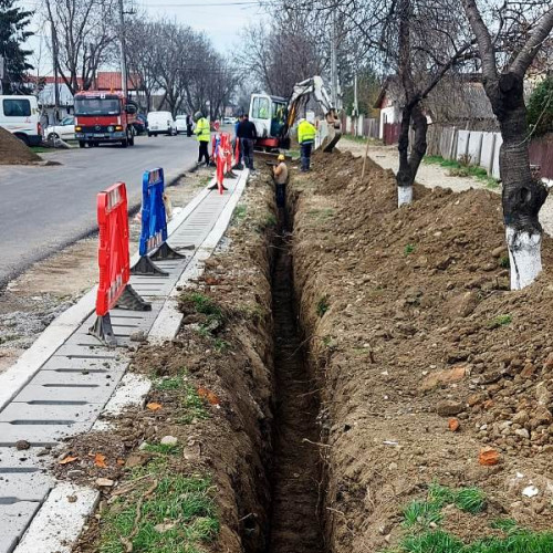 Reluarea lucrărilor la rețeaua de gaze naturale în comuna Golești