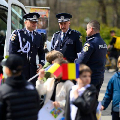 Pietonalul Unirii din Botoșani, scena unei demonstratii de forta a Politiei Romane