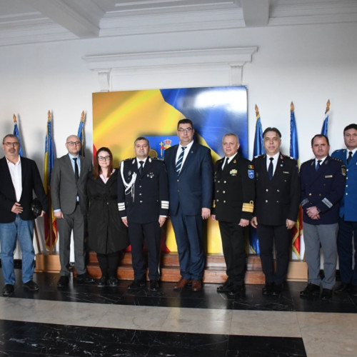 Mai mulți ofițeri și agenți de poliție din Constanța au fost avansați în grad