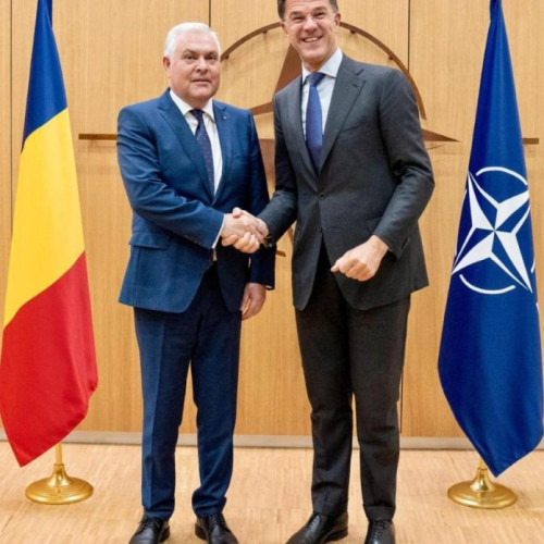 Ministrul apărării, întâlnire oficială cu Secretarul General al NATO