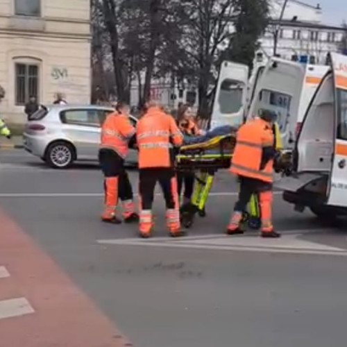 Accident rutier în municipiul Botoșani, un bărbat rănit