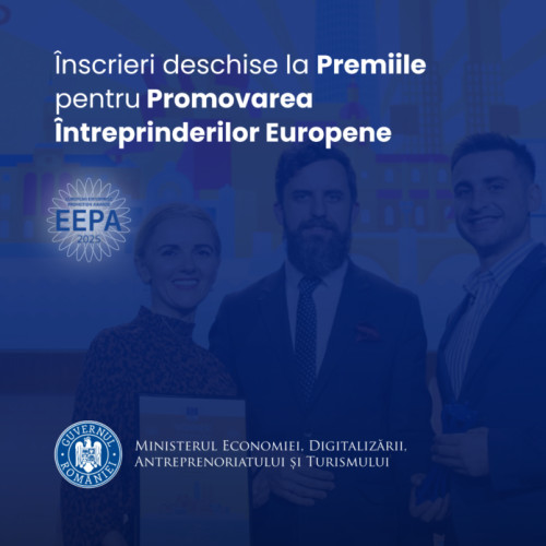 Ministerul Economiei lansează ediția 2025 a Premiilor EEPA