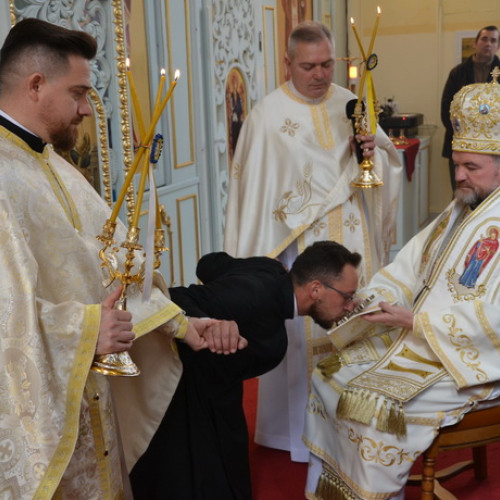 Vasile Bizau a celebrat liturghia arhierească de Bunavestire în Baia Mare