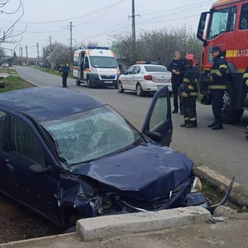 Accident rutier în comuna Urechesti