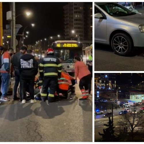 Accident rutier în cartierul Zorilor din Cluj-Napoca