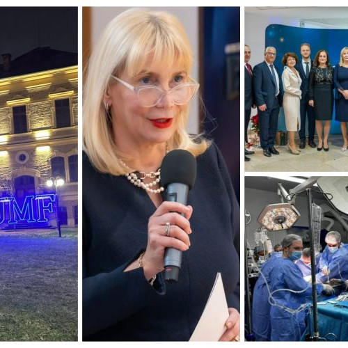 Universitatea de Medicina si Farmacie "Iuliu Hatieganu" din Cluj-Napoca a marcat 105 ani de invatamant medical