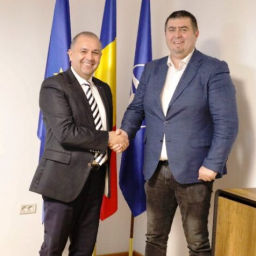 Întâlnire între Consiliul Județean Vrancea și Primăria Adjud pentru dezvoltarea orașului