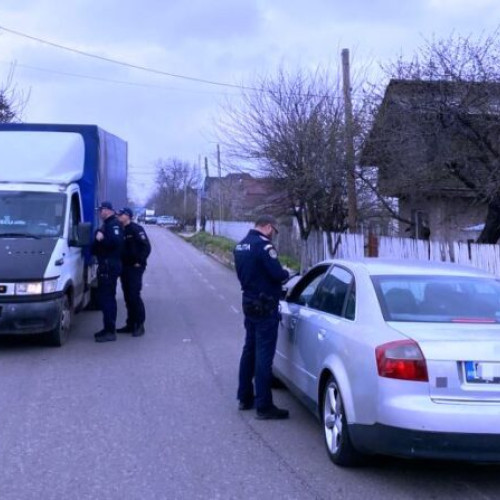 Peste 100 de polițiști și jandarmi acționează pentru siguranța localităților din Vrancea
