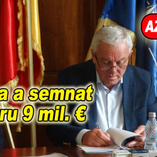Primarul din Buzău a semnat un contract de 9 milioane de euro pentru reabilitarea blocurilor