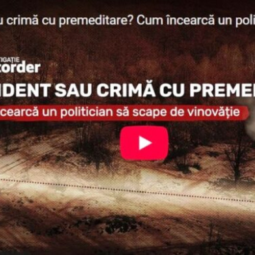 Incident tragic în comuna Racoasa, Vrancea