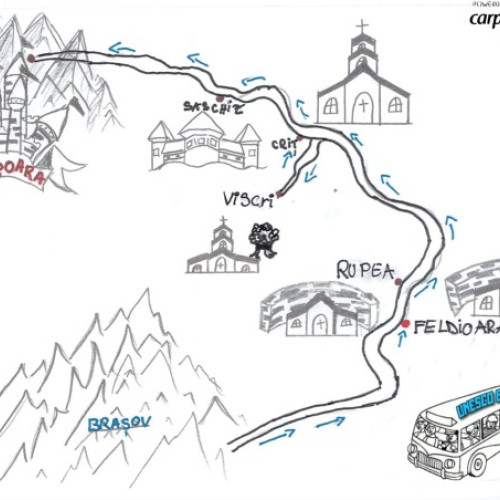 UNESCO-Bus facilitează transportul turistic în sudul Transilvaniei