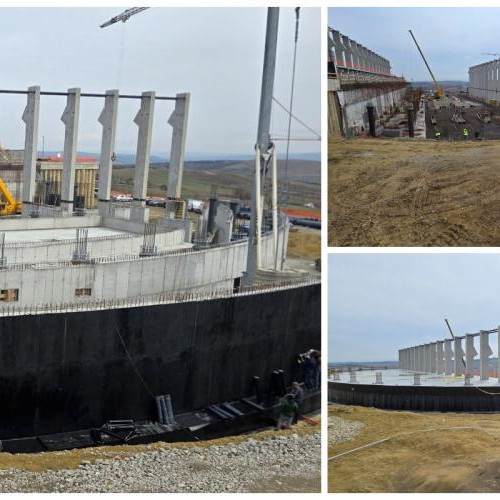 Lucrările la Bazinul Olimpic din Borhanci avansează