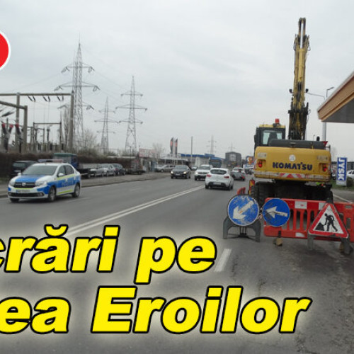 Extinderea canalizării pe Calea Eroilor