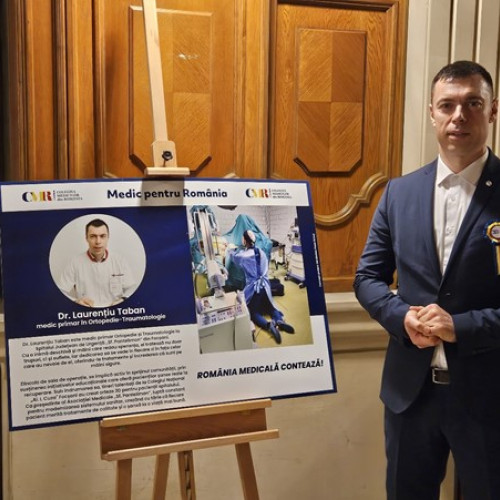 Medicii din Vrancea sărbătoresc recunoașterea lui Laurentiu Taban