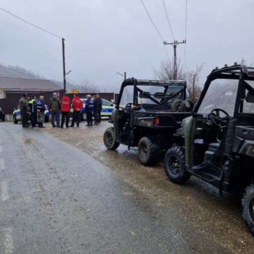 Căutări pentru găsirea unui bărbat dispărut din comuna Negrilești