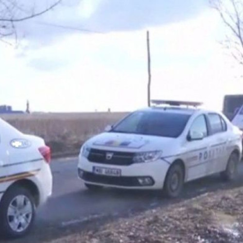 Urmărire spectaculoasă pe drumul DC 52A în comuna Santa Mare