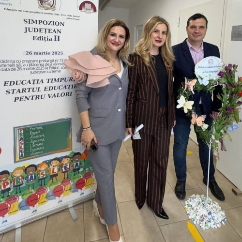 Simpozionul Judetean "Educatia timpurie, startul educatiei pentru valori" la Targoviste