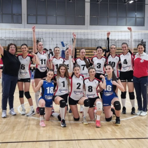 CSU Galați continuă cu succes în play-off-ul de volei