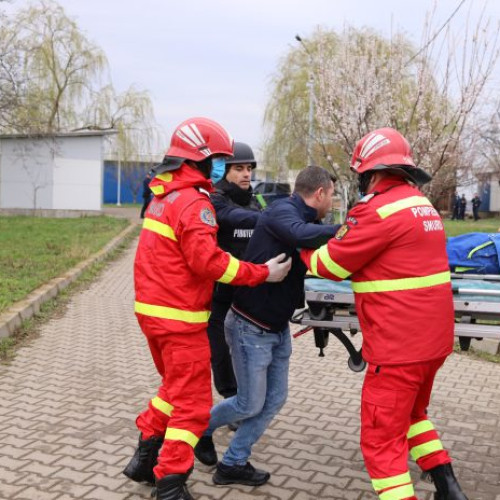 Inspectoratul pentru Situații de Urgență Vrancea a desfășurat un exercițiu complex
