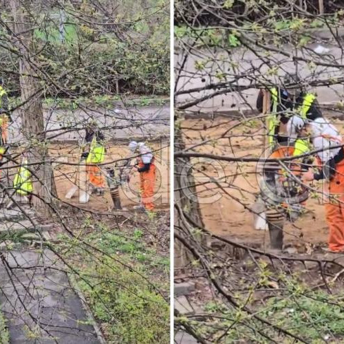 La Cluj, un muncitor și șapte se odihnesc