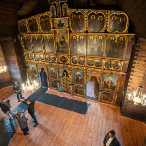 Finalizarea lucrărilor de restaurare a Bisericii de lemn „Sfântul Dumitru” din Botoșana