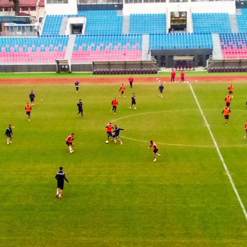 Chindia Târgoviște se pregătește pentru meciul din play-out