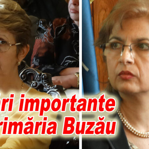 Două doamne cu experiență au părăsit Primăria Buzău