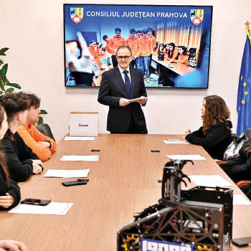 Premii pentru echipa de robotică Eastern Foxes din Ploiești