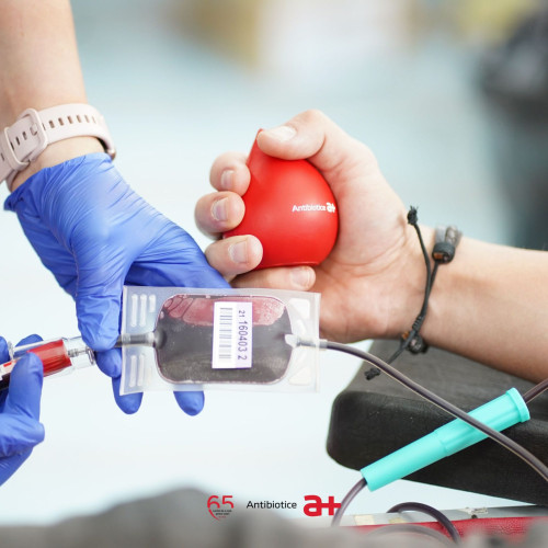 Zilnic, peste 90 de persoane donează sânge la Centrul de Transfuzii din Iași