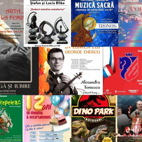 Weekendul muzicii și artei în Botoșani