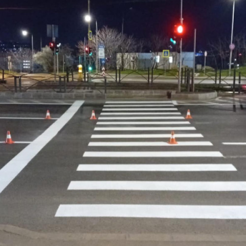 Lucrări de întreținere a străzilor în București