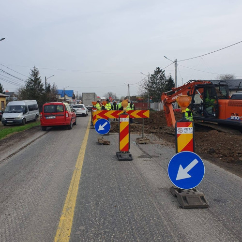 Modernizarea DN71 aduce restricții temporare de trafic