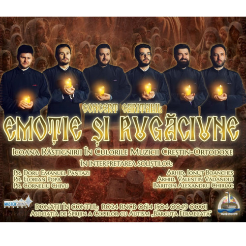 Concert caritabil în Postul Mare al Paștelui