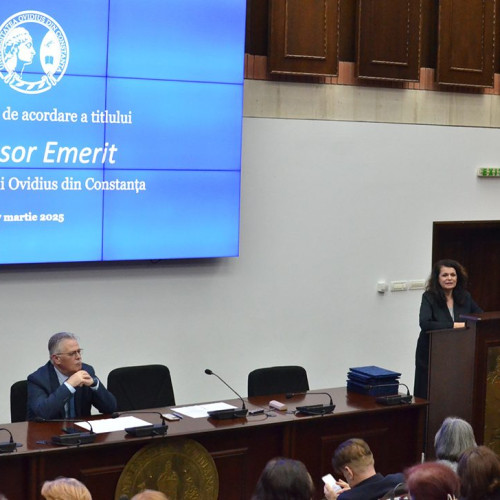 Personalități marcante ale Universității Ovidius din Constanța onorate cu titlul de Profesor Emerit