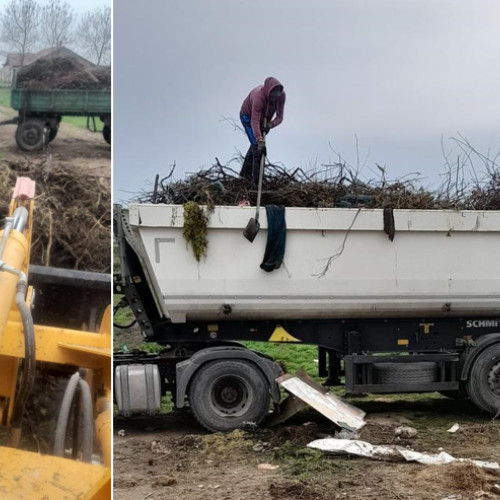 Primăria Baraganu finalizează acțiunea de curățenie de primăvară