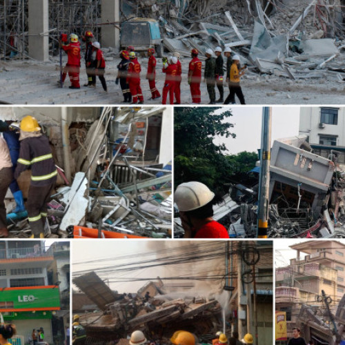 Cutremur devastator în Myanmar: peste 1.000 de victime