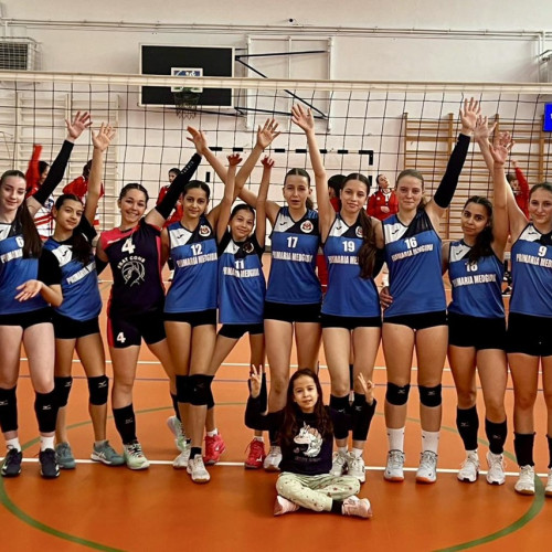 Victorie pentru voleibalistele din Medgidia în turneul semifinal