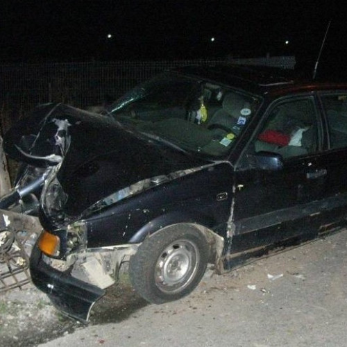 Doi tineri beat sprijină accidentul rutier la Zamostea