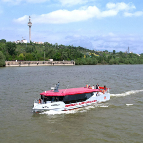 Consiliul Județean Galați reia cursele de agrement pe Dunăre