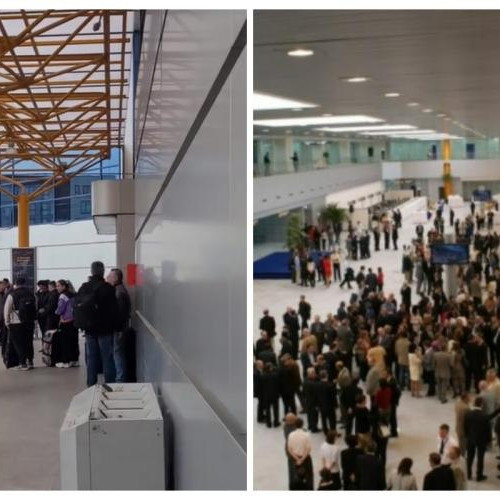Aeroportul Cluj evacuat parțial din cauza unei alarme false